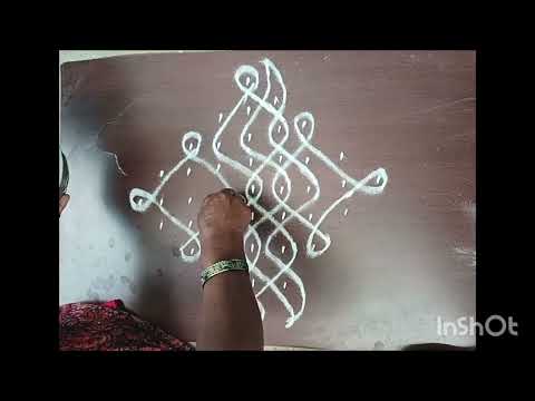 #rangoli ## rangoli 9*1ele rangoli# Indian design rangoli# please subscribe our channel ###