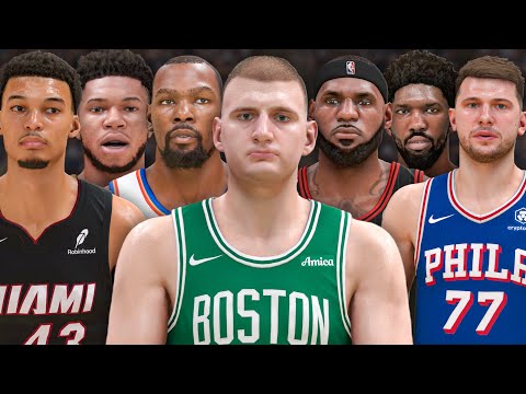I Put The 30 Best NBA Players In One Draft To See Who's The Greatest