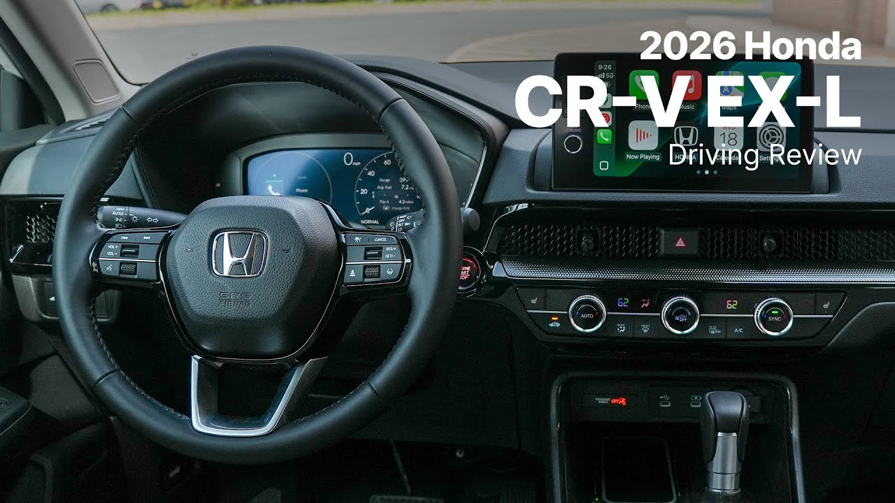 2026 Honda CR-V AWD EX-L | Overview & Driving Review