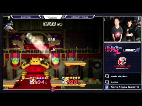 Versus Project M Weekly 12/27/15 - Grand Finals #2 - Gab PR [L] (Sonic) vs Hero of Time [L] (Link)