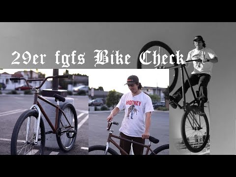 FGFS 29" Bike Check | Corey San Agustin