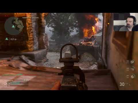 Call of Duty: WW II Private Beta gameplay pt29 - Of Course, Back to Hardpoint