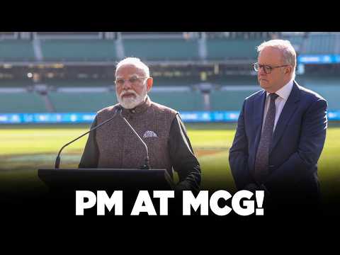PM Modi's speech at the Melbourne Cricket Ground in Australia