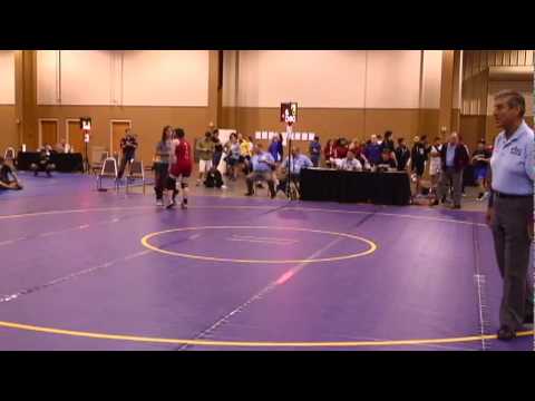 FILA Junior 59kg - Hanna Martin (King College) TF Zipporah Drozdowicz (Nieves Wrestling) 6-0, 6-0