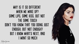 Selena Gomez - Sober (Lyrics) 🎵