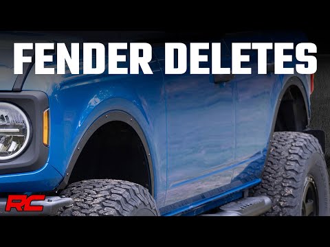Installing Ford Bronco Fender Flare Delete