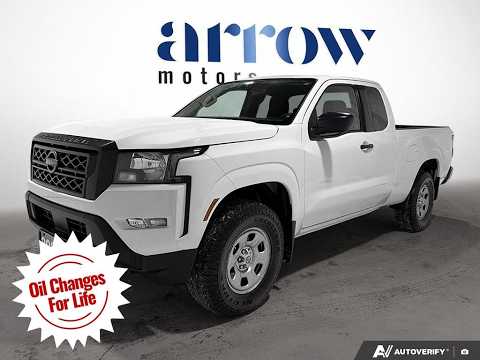 2023 Nissan Frontier in White for sale at Arrow Motors in Aylmer, ON