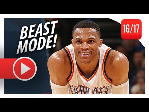 Russell Westbrook Full TD Highlights vs Wizards (2016.11.30) - 35 Pts, 14 Reb, 11 Ast, EPIC!