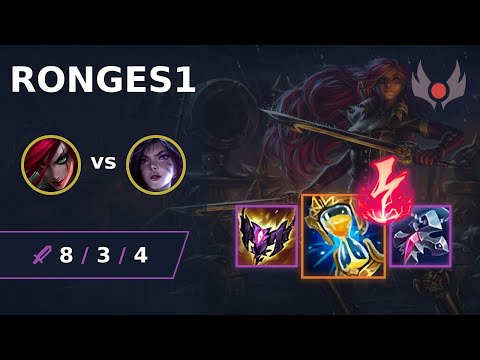 [ Ronges1 ] Katarina MID vs Kai'Sa | EUW GRANDMASTER | LOL Season 2024