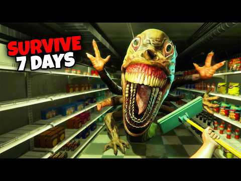 Trapped in Hellmart for 7 Days… Can I Survive? | Hellmart Ep.2