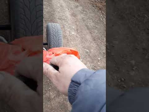 Motosapa incarcata cu varf