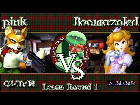 pink (Fox) vs. Boomazoled (Peach) - Losers Round 1 - Smash at Tartan 1