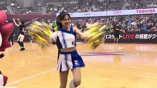 川崎ブレイブサンダース応援ウォーミングアップ　Diana Aki #cheerleader #fancam #横浜denaベイスターズ #asmr