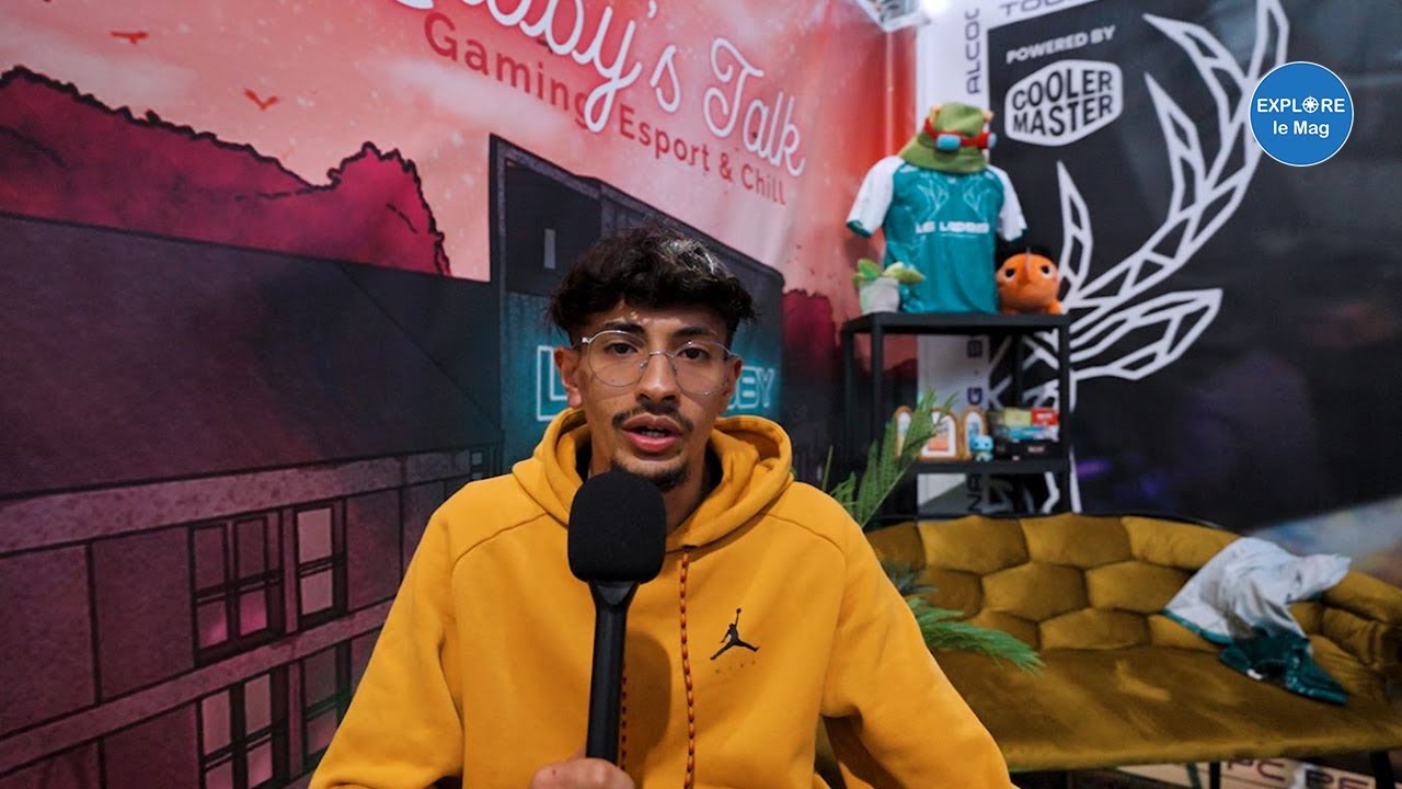 Abdel affronte des joueurs sur Valorant à la Gamers Assembly 2025