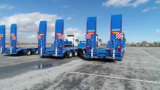 Semi-remorque porte-engins Donat 4 axle lowbed with mechanical leaf suspension à vendre - Image 4 | Autoline ML Semi-remorque porte-engins Donat 4 axle lowbed with mechanical leaf suspension neuf | Image 4 - Autoline
