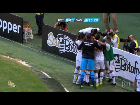 Gol Botafogo 0 x 1 Vasco - 1ª Final Carioca 2016