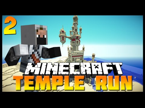 Minecraft: Temple Run! - Part 2 [Adventure/Survival Map]