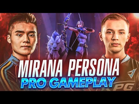 Pro Players Testing NEW Mirana Persona - Gameplay Compilation Dota 2
