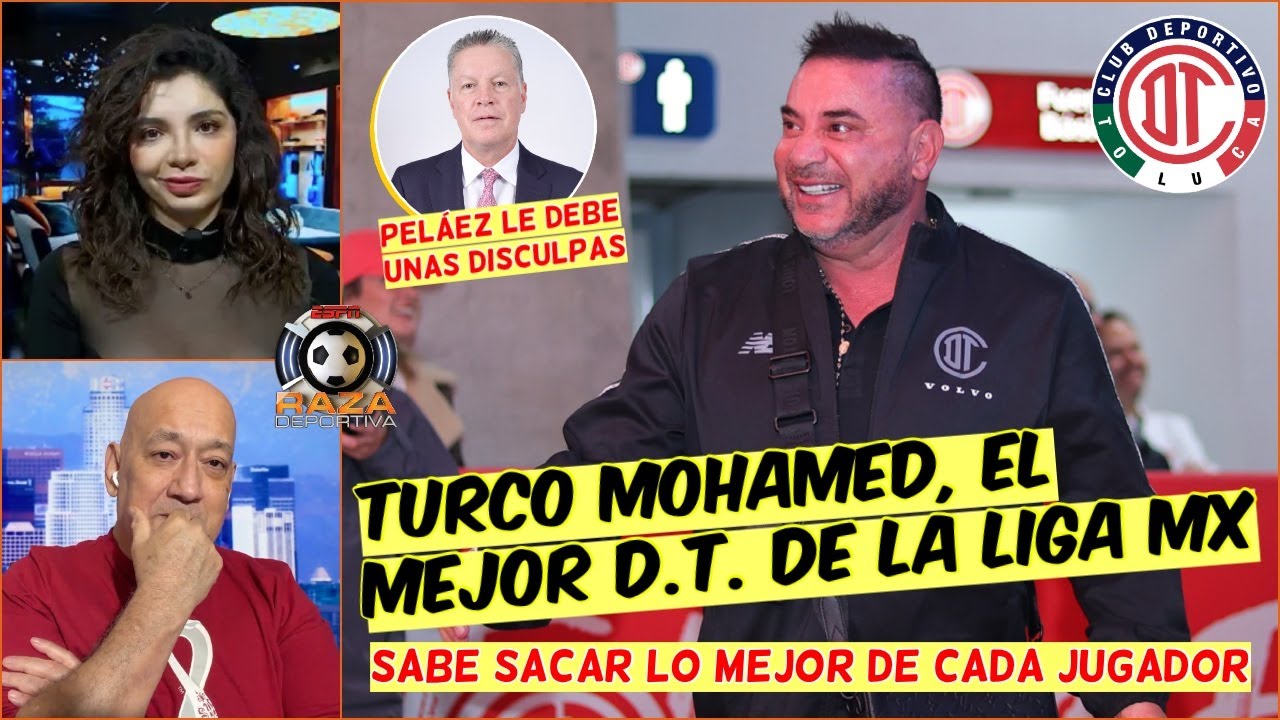 Turco Mohamed es GARANTÍA de TÍTULOS. Es el MEJOR ENTRENADOR de la Liga MX | Raza Deportiva