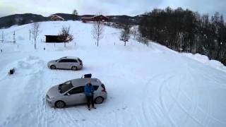 Frozen Fingers. First few 250 quad flights.