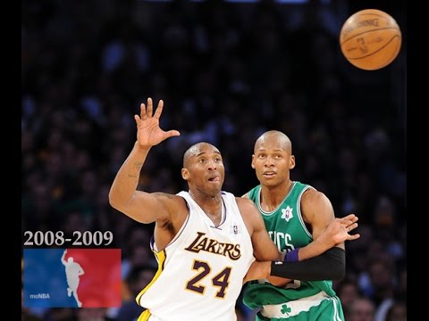 Kobe Bryant Highlights vs Celtics Christmas Day 2008 27 Pts/9 Rebs/5 Asts