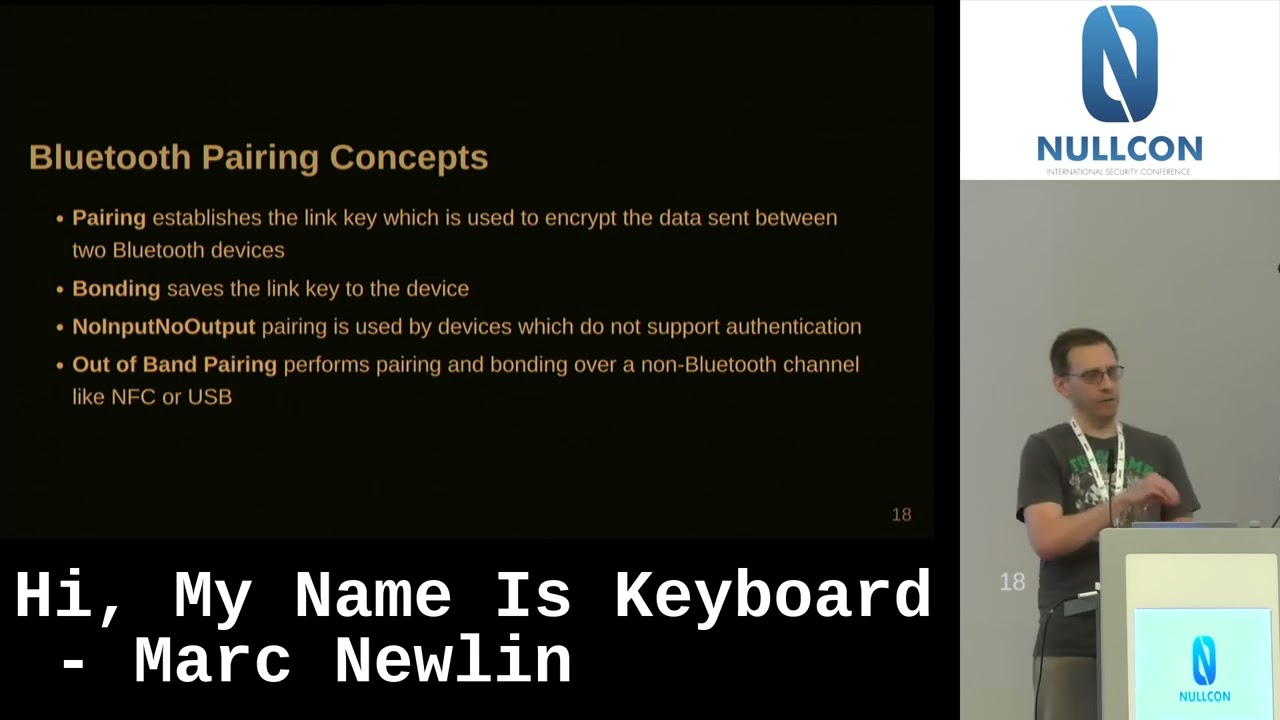 Nullcon Berlin 2024 | Hi, My Name Is Keyboard By Marc Newlin