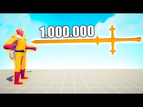 1.000.000 DAMAGE KING ARTHUR SWORD vs UNITS - TABS | Totally Accurate Battle Simulator 2026