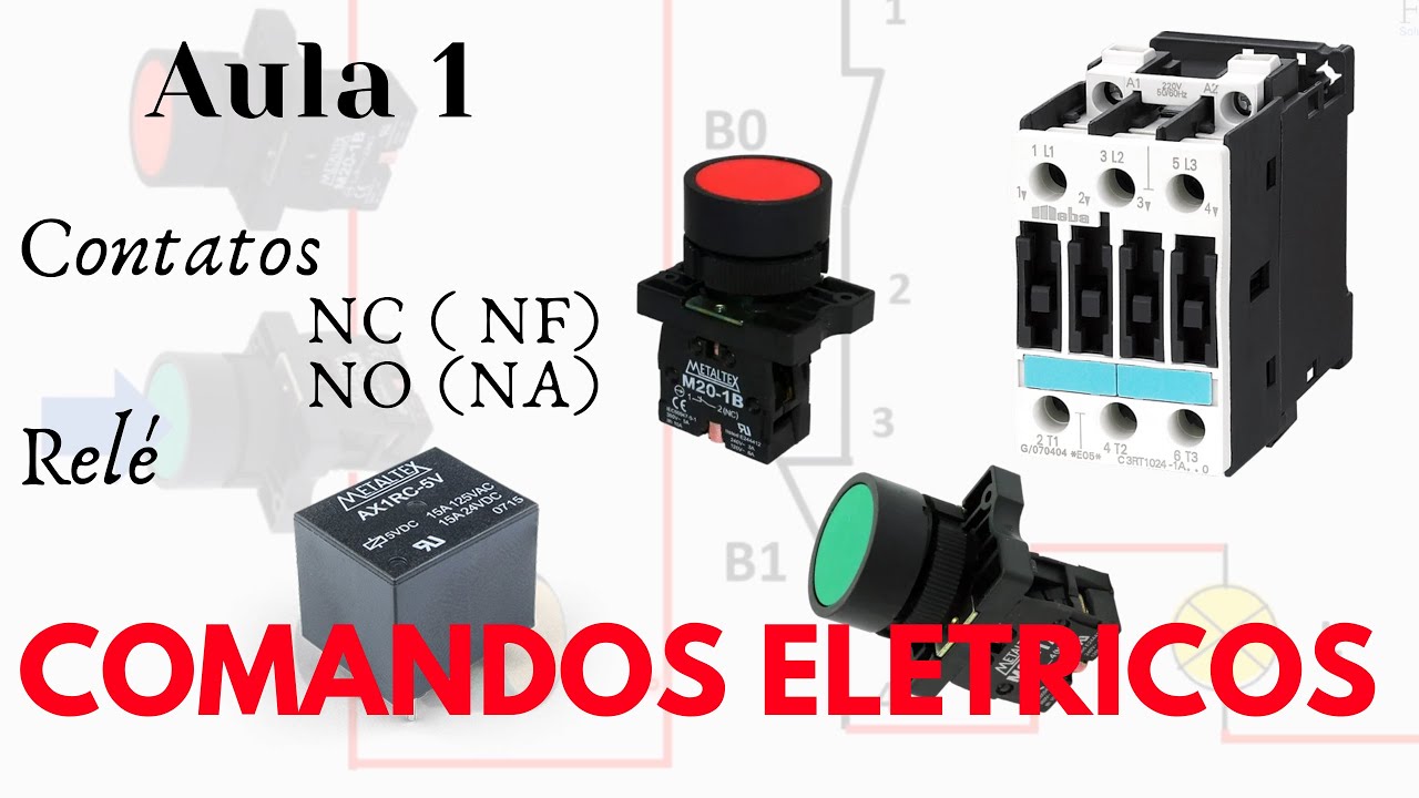 Aprenda Comandos Elétricos # Aula 1 Liberada (Iniciantes)