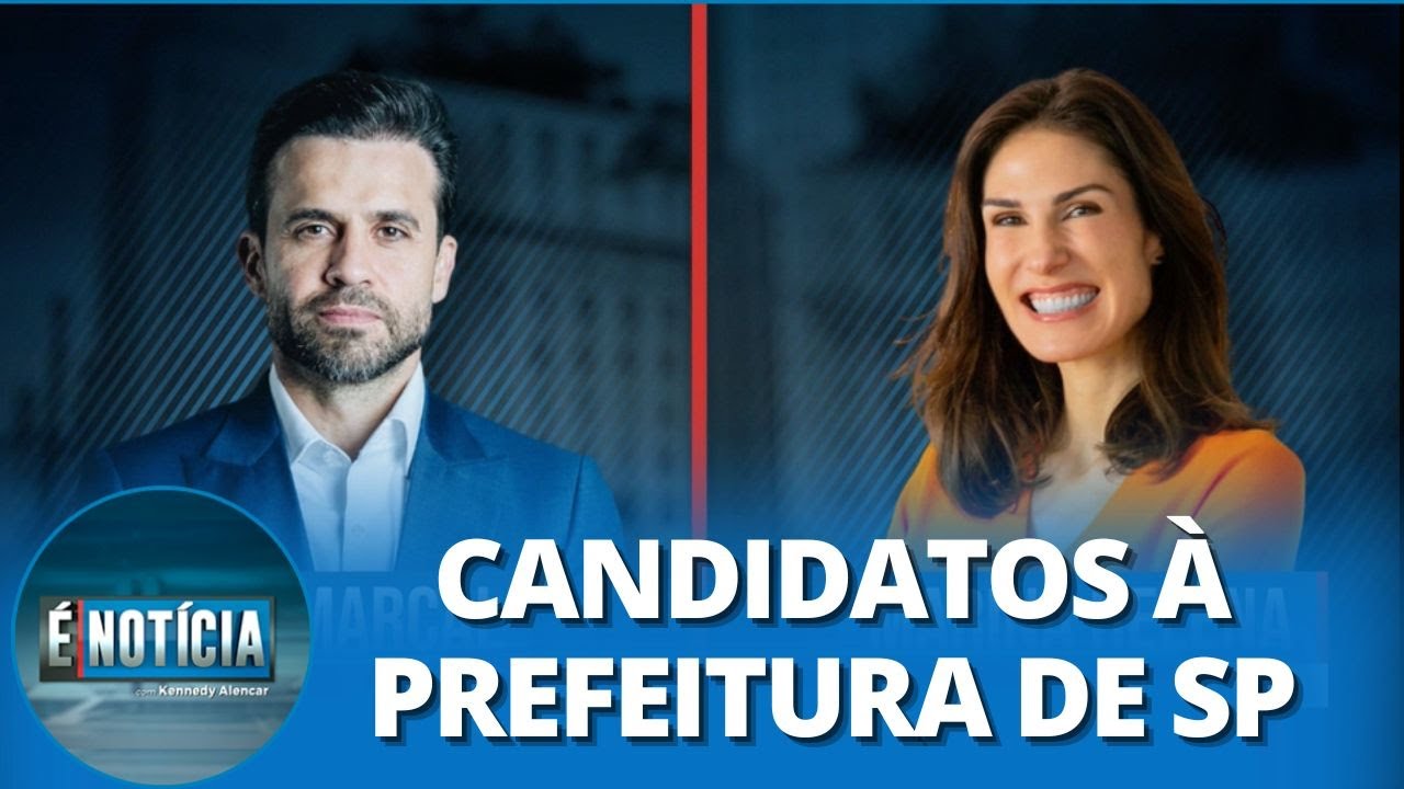 É Notícia: Entrevistas com Marina Helena e Pablo Marçal (15/08/24) | Completo