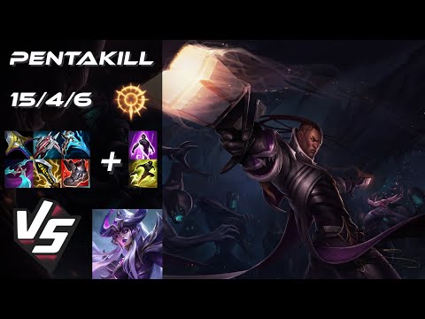 MID Lucian vs Syndra [PENTAKILL] - EU Challenger Patch 25.20