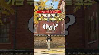 전부다 무료! 서울 도심 속 가을 여행 코스 #국내여행지추천
