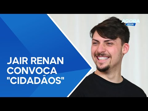 Jair Renan convoca "cidadãos" contra igualdade de gênero em BC | Agora Brasil