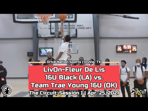 LivOn-Fleur De Lis 16U Black vs. Team Trae Young - Battle at The Circuit comes down to last shot!