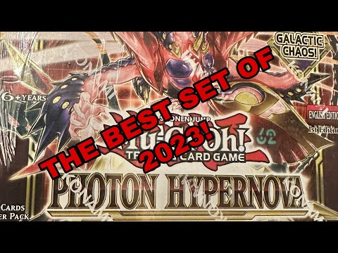PHOTON HYPERNOVA BOOSTER BOX OPENING! + GIVEAWAY!! (This set is fire 🔥) #yugioh #yugiohtcg #2023
