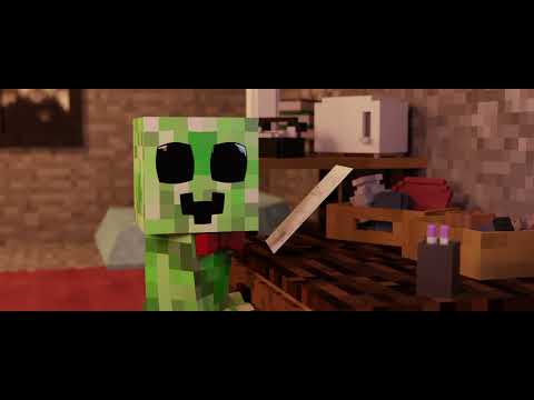 "Sad Creeper" [Cute Version] Minecraft Music Video
