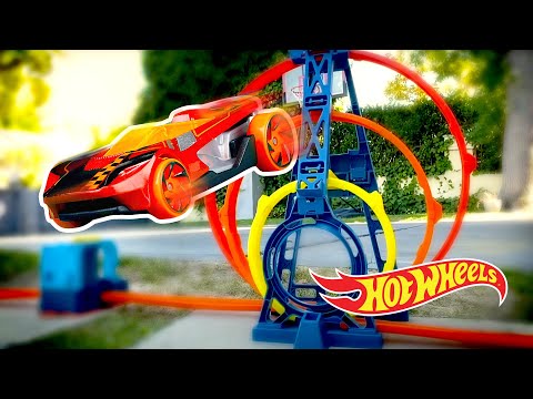 HOT WHEELS AIR LAUNCH CHALLENGE! | Labs Unlimited | @HotWheels Video
