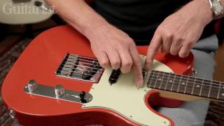 Video thumbnail for Fender Deluxe Roadhouse Strat & Nashville Tele demo by Guitarist