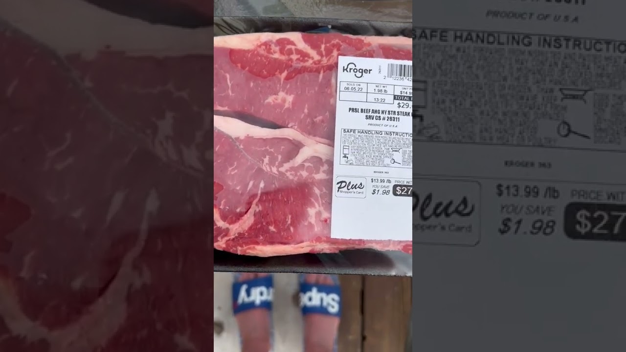 Kroger Steaks