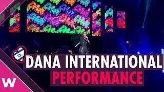 Dana International &quot;Diva&quot; (Israel 1998) LIVE @ London&#39;s West End Eurovision