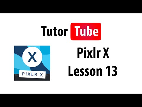 Pixlr X Tutorial Lesson 1 Interface