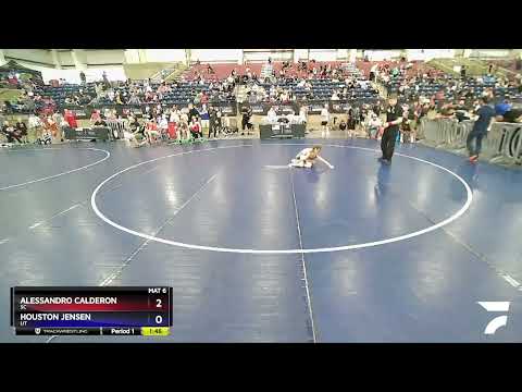 59 Lbs Cons. Round 1 - Alessandro Calderon, SC Vs Houston Jensen, UT 16e7