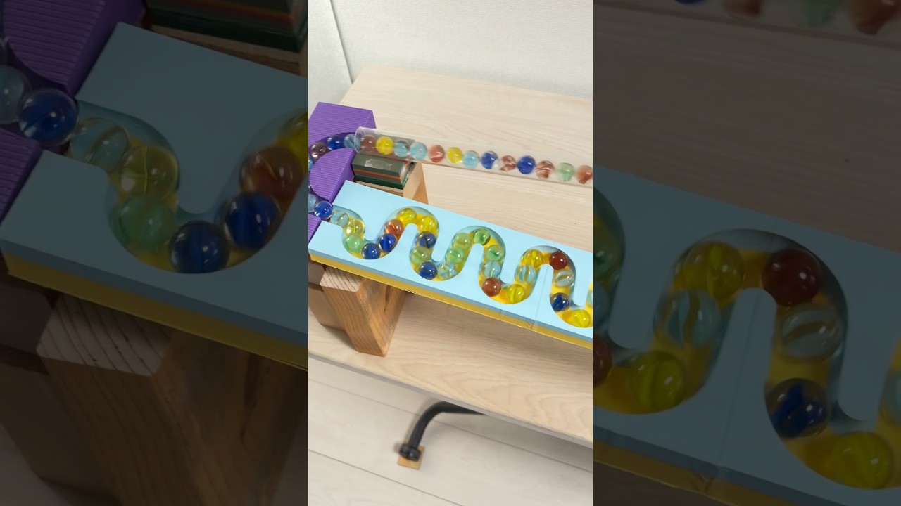 #marblerun #marblerace #marblesofig #ビー玉転がし #marble #marblerunrace #marblesrace #toys #relax