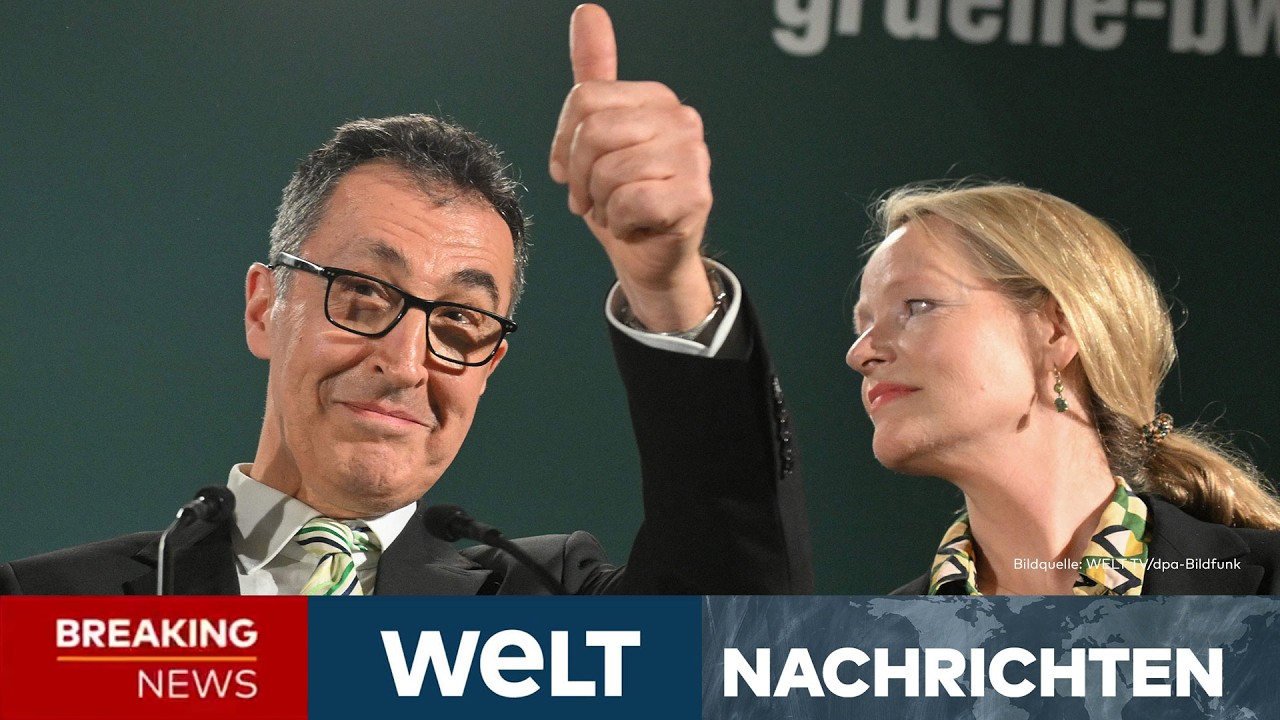 BADEN-WÜRTTEMBERG: Showdown bei CDU und Grünen! Özdemir oder Hagel? Wer siegt bei Wahl? | WELT LIVE