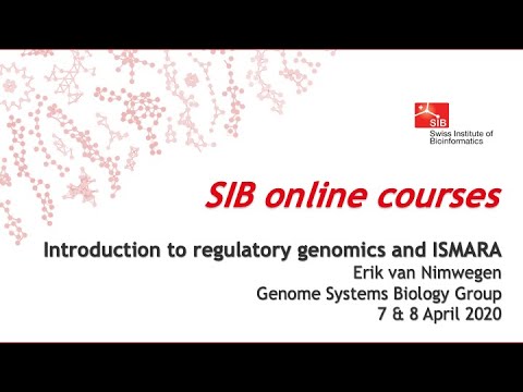 Introduction to regulatory genomics and ISMARA