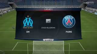 preview picture of video 'Olympique de Marseille - Paris SG [FIFA 15] | Ligue 1 2014-2015 (31ème Journée) | CPU Vs. CPU'