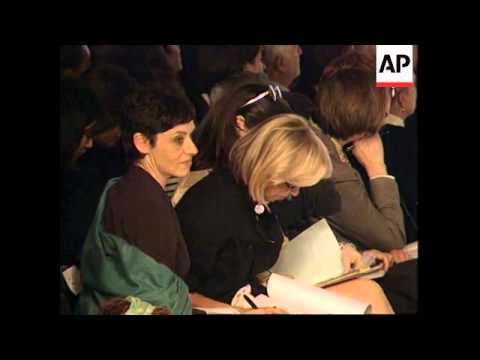 FRANCE: PARIS: PRET A PORTER FASHION SHOW: MONTANA COLLECTION UPDATE