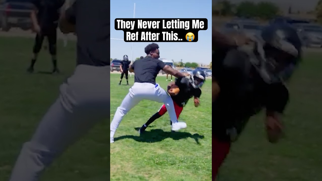 This Ref Hit Sticked a Player 😭