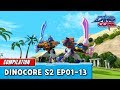 [DinoCore] Compilation | S02 EP01 - 13 | Best Animation for Kids | TUBA