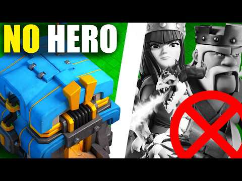 No Heroes No Problem | Top 3 Th12 No Hero Attack Strategies (CoC)