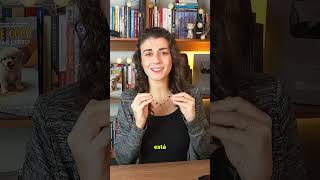 vídeo mostra uma mulher segurando um cachorro no colo enquanto serve um prato dentro de um restauran